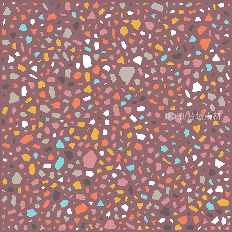 Colorful Granite Surface Vector Pattern